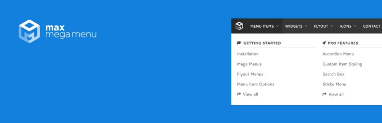 Max Mega Menu Pro [podnosi standardy nawigacji]