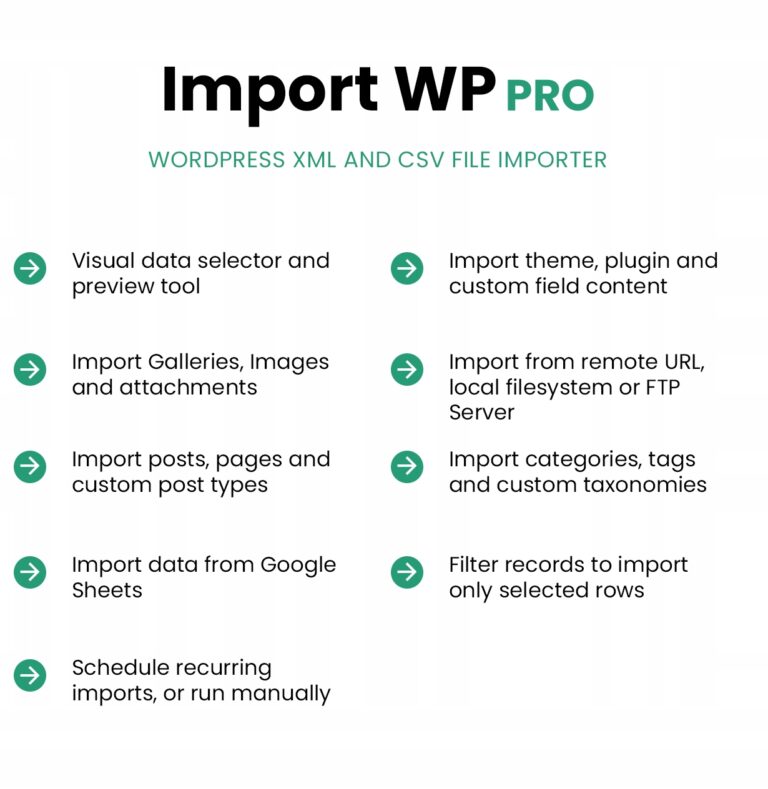 Import WP PRO [import dowolnych plików XML / CSV]