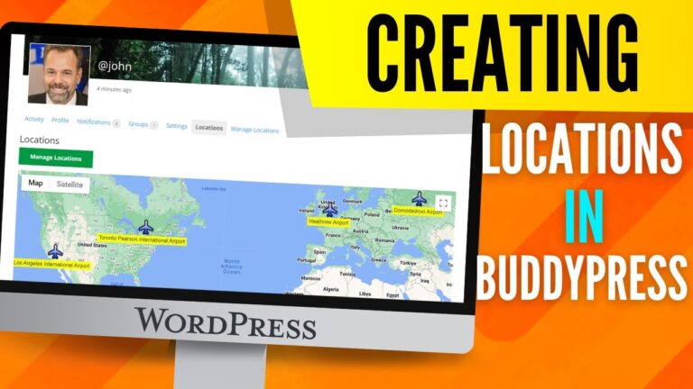 BP Maps Members BuddyPress Google [mapy na forum]