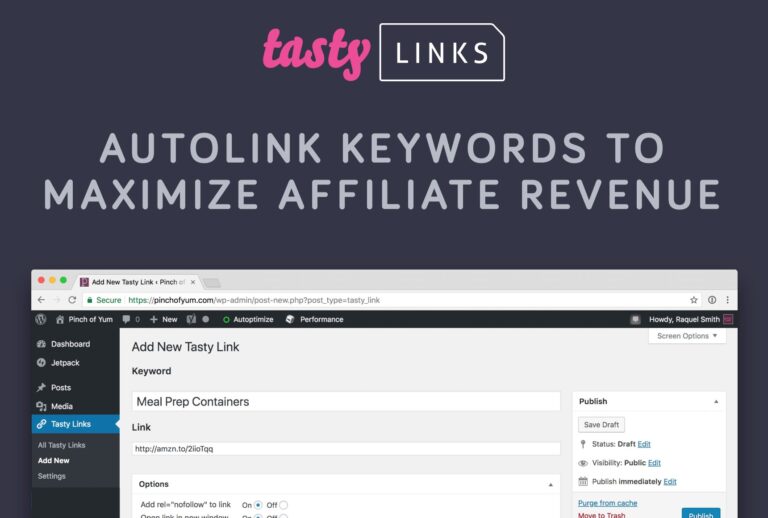 Tasty Links [automatyczne osadzania linków]