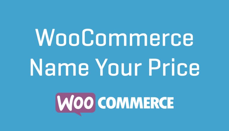 WooCommerce Name Your Price (Product Open Pricing)