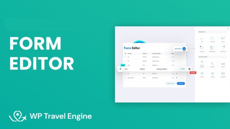 WP Travel Engine Form Editor [personalizacja]