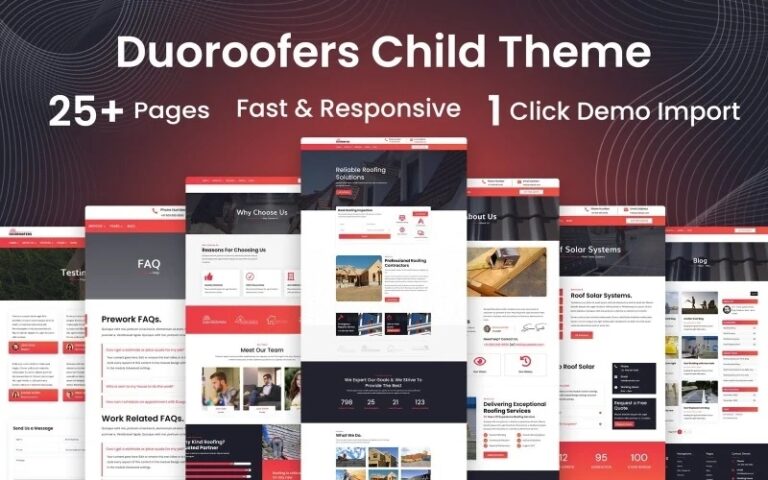 Douroofers Child Theme [nowoczesny motyw potomny]