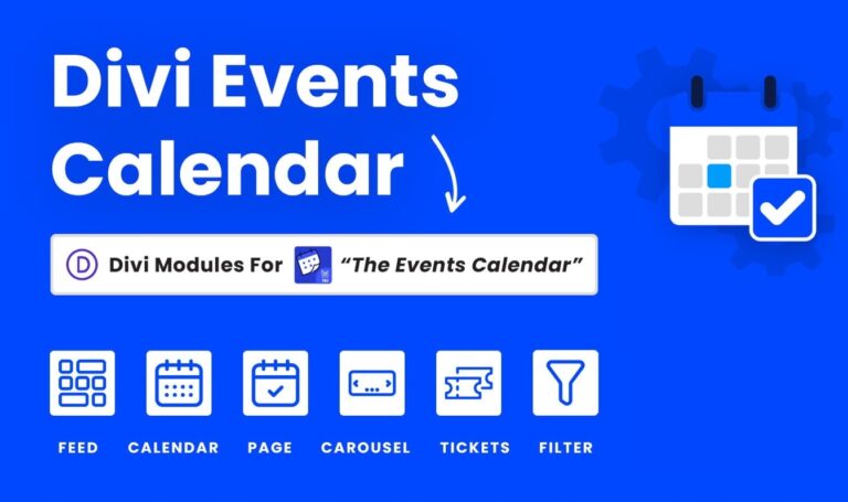 Divi Events Calendar [integracja]