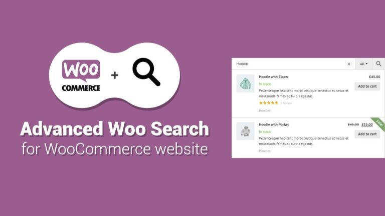 Advanced Woo Search PRO | WTYCZKA DLA WORDPRESS | inteligentna wyszukiwarka