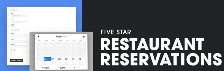 Five Star Restaurant Bookin rezerwacje restauracji