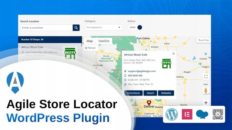 Agile Store Locator Plugin [wtyczka - lokalizacje]