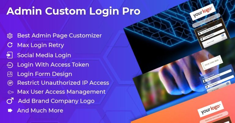 Admin Custom Login Pro [edycja strony logowania]
