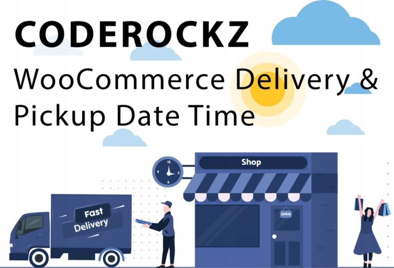 WooCommerce Delivery & Pickup Date Time Pro + 7999 WTYCZEK WORDPRESS