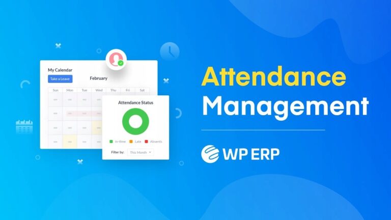 WP ERP Attendance [rejestruj czas pracy zespołu]