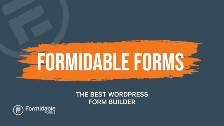 Formidable Forms Pro WordPress Form Builder