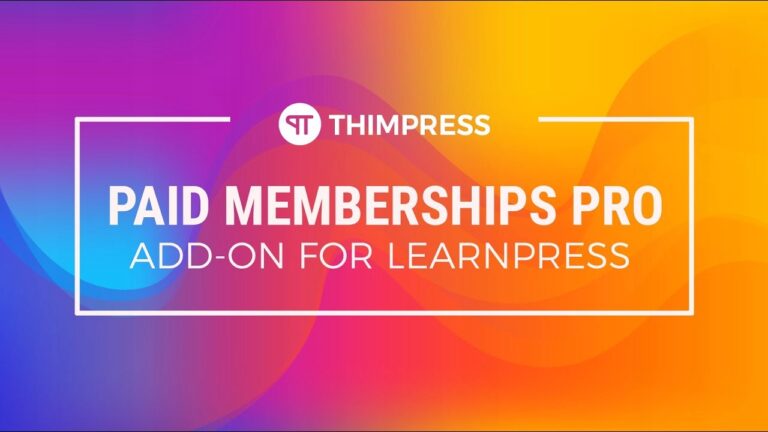 LearnPress Paid Membership Pro Add-on