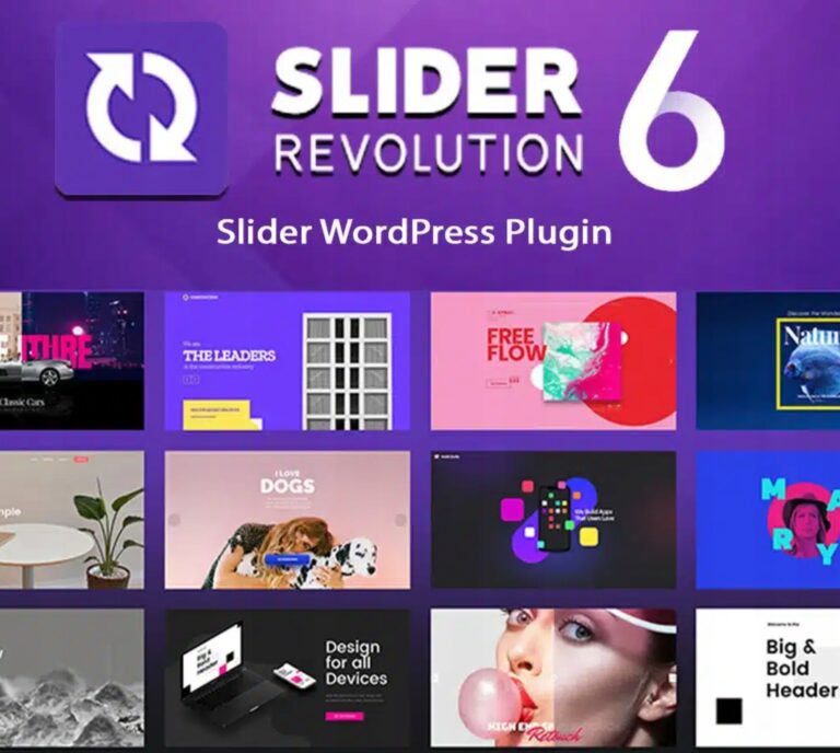 Slider Revolution 6 [Kreator Wizualnych Sliderów]