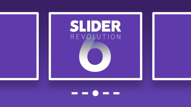 Slider Revolution 6 | WTYCZKA WORDPRESS | Kreator Wizualnych Sliderów