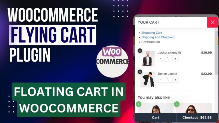 WooCommerce Flying Cart [pływający koszyk WP]