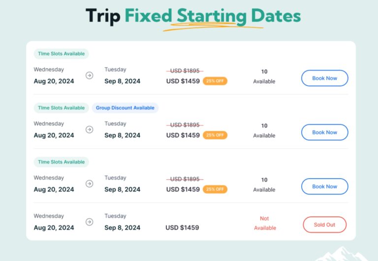 Dodatek do WP Travel Engine Trip Fixed Dates | Zarządzaj Terminami Wyjazdów