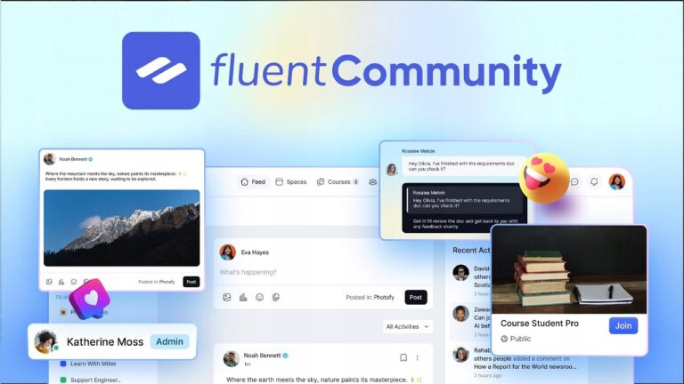 FluentCommunity Pro [zbuduj aktywną społeczność]