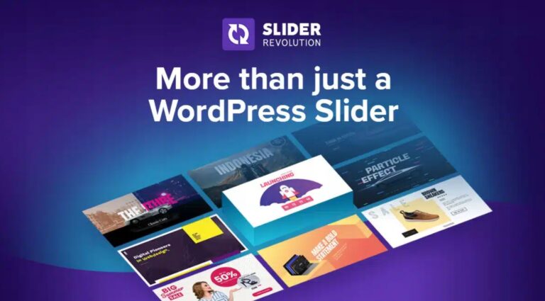 Slider Revolution PRO + 40 dodatków do wtyczki + 7999 WTYCZEK WORDPRESS