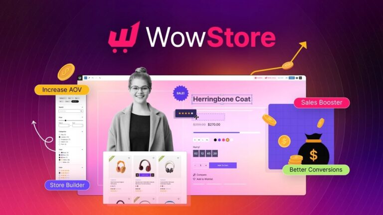 WowStore Pro [nowoczesny kreator układów Woo]
