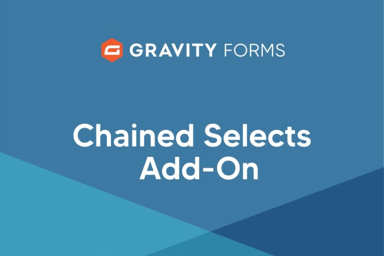 Gravity Forms Chained Selects [dodatek do wtyczki]