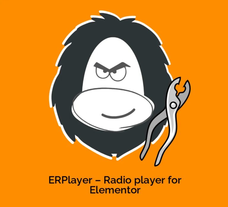 ERPlayer Radio Player Elementor [odtwarzacz radia]