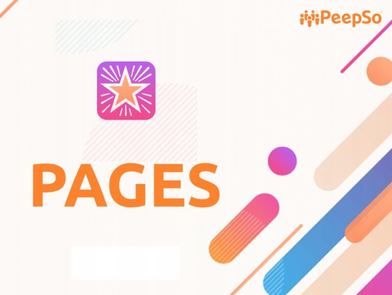 PeepSo Pages Addon [sieci społecznościowe]