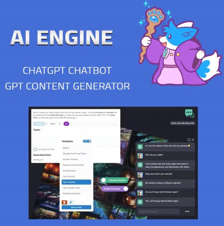 AI Engine Pro [Sztuczna inteligencja w Twoim WP]