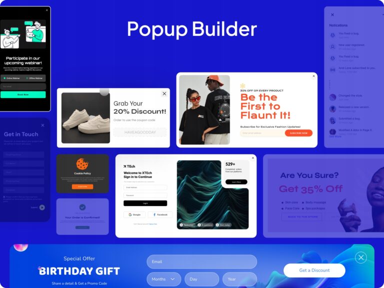 Popup Builder [narzędzie do tworzenia popupów]