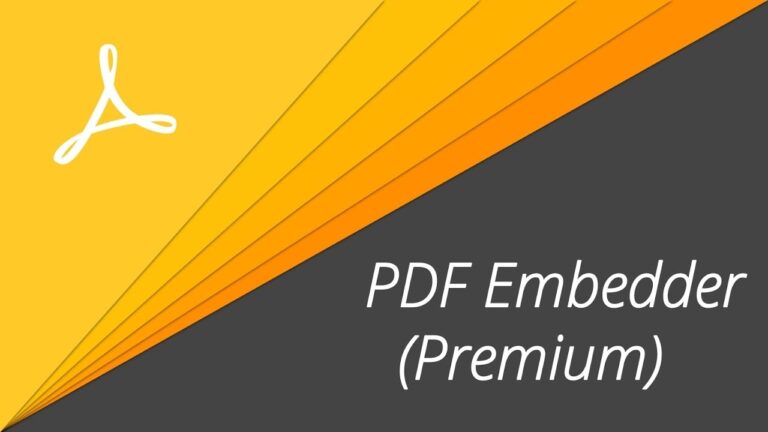 PDF Embedder Premium [do osadzania dokumentów PDF]
