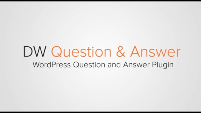 DW Question Answer Pro [sekcje pytań i odpowiedzi]