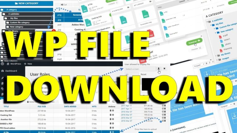 WP File Download Addon [menedżer plików]