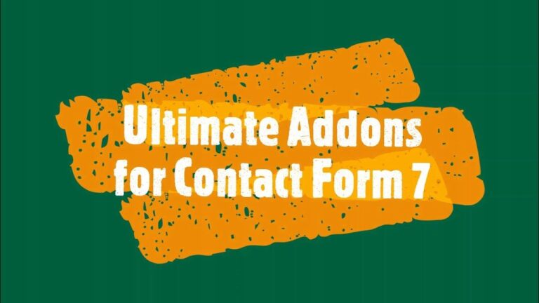 Ultimate Addons Contact Form 7 Pro [dodatki]