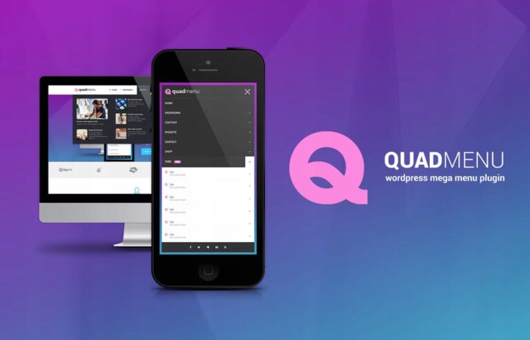 QuadMenu PRO [MENU jako potężne narzędzie] + 7999 WTYCZEK WORDPRESS