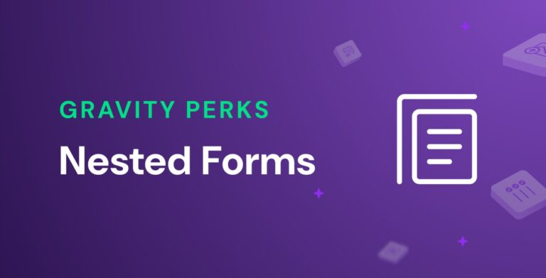 Gravity Perks Nested Forms [formularz w formularzu]