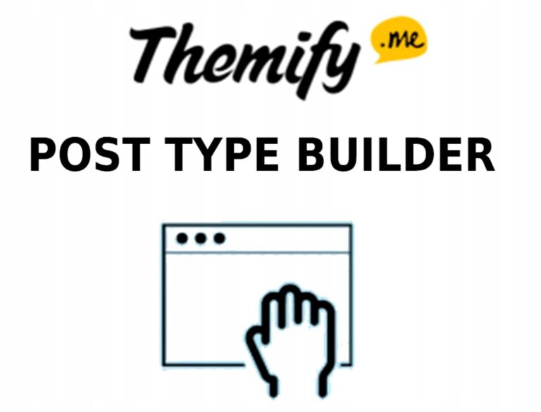 Themify Post Type Builder [nietypowe typy wpisów]