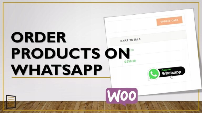 WooCommerce WhatsApp Order Receive [zamówienia]